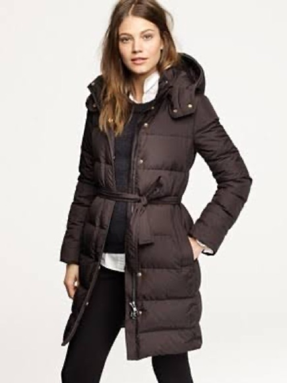 J.Crew Wintress Puffer - Black - Size Petite XS - Picture 2 of 5